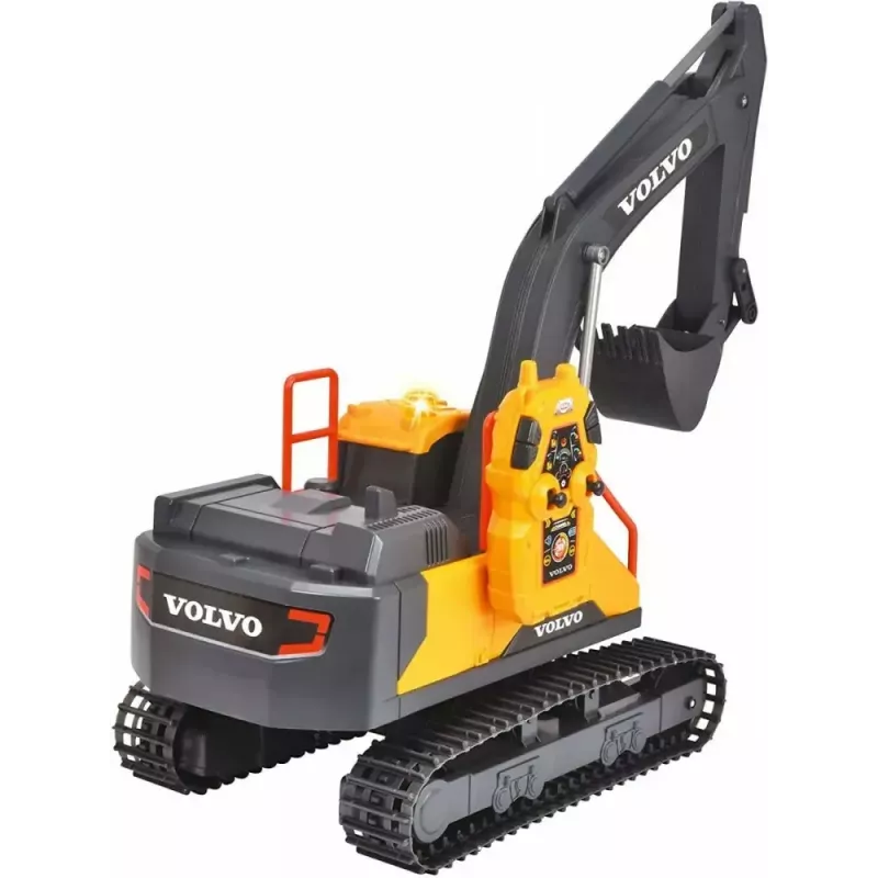 Escavadora RC Dickie Volvo Mining 2,4 GHz modelo de obra telecomandado