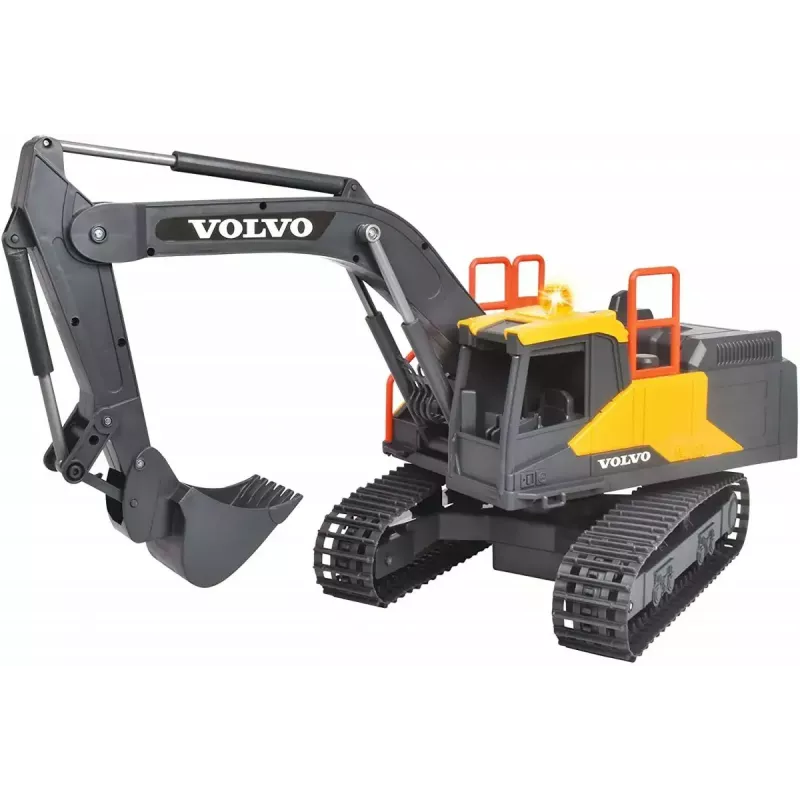 Escavadora RC Dickie Volvo Mining 2,4 GHz modelo de obra telecomandado