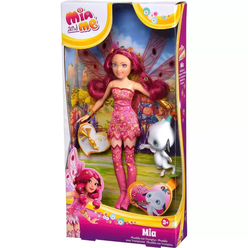 Boneca de vestir SIMBA Mia modelo 109483042 com figura de brincar, roupas e acessórios