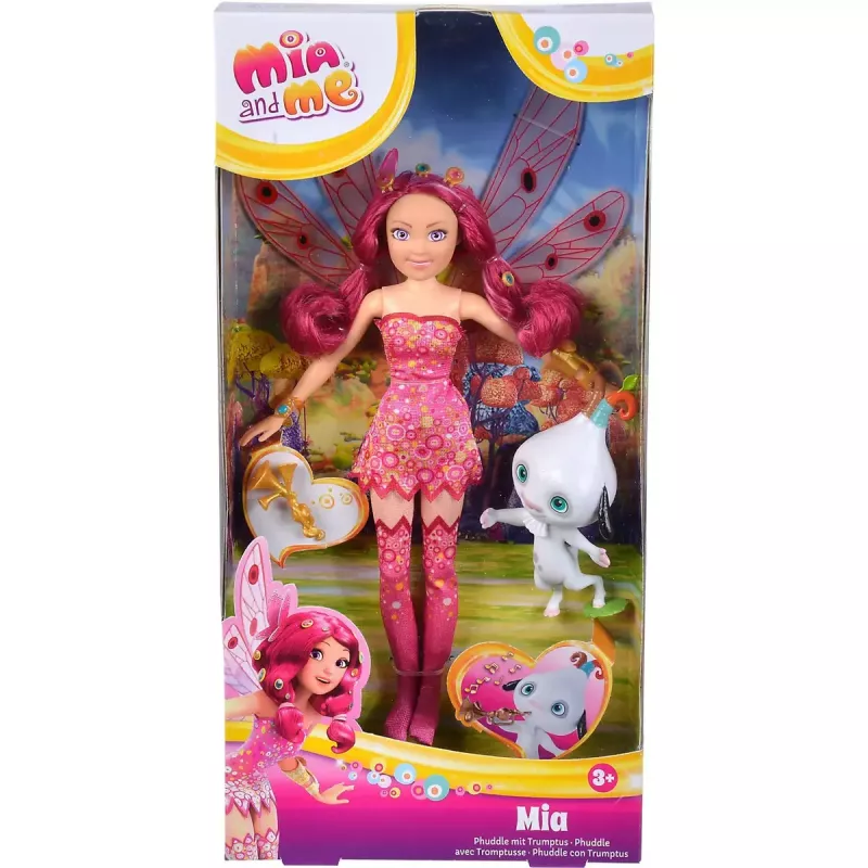 Boneca de vestir SIMBA Mia modelo 109483042 com figura de brincar, roupas e acessórios