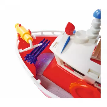 Barco de bombeiros de brinquedo Simba-Dickie Fireman Sam Titan Fireboat, conjunto de veículo de brincar