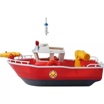 Barco de bombeiros de brinquedo Simba-Dickie Fireman Sam Titan Fireboat, conjunto de veículo de brincar
