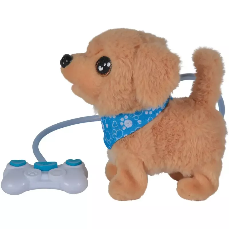 Simba ChiChi LOVE Loomy Golden Retriever peluche, 20 cm, bege e rosa
