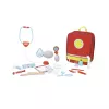 Conjunto de brincar de mochila de médico de urgência Simba-Dickie – conjunto de médico de role-play para crianças