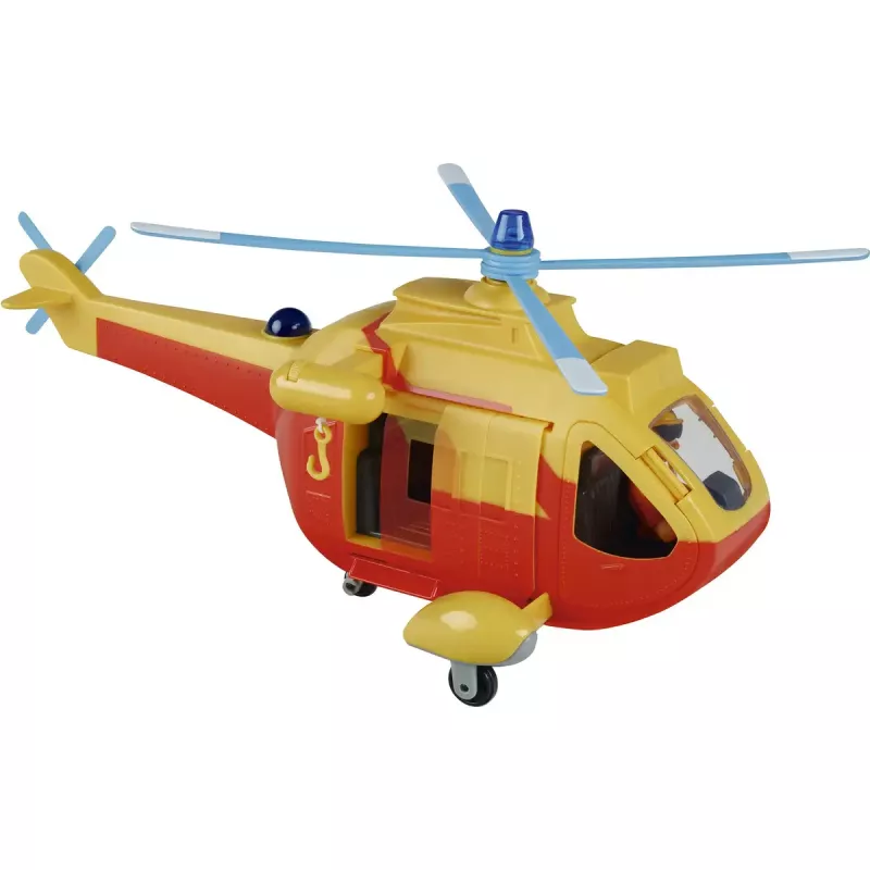 Helicóptero de brinquedo Simba-Dickie Fireman Sam Wallaby 2 Update – conjunto de veículo de brincar