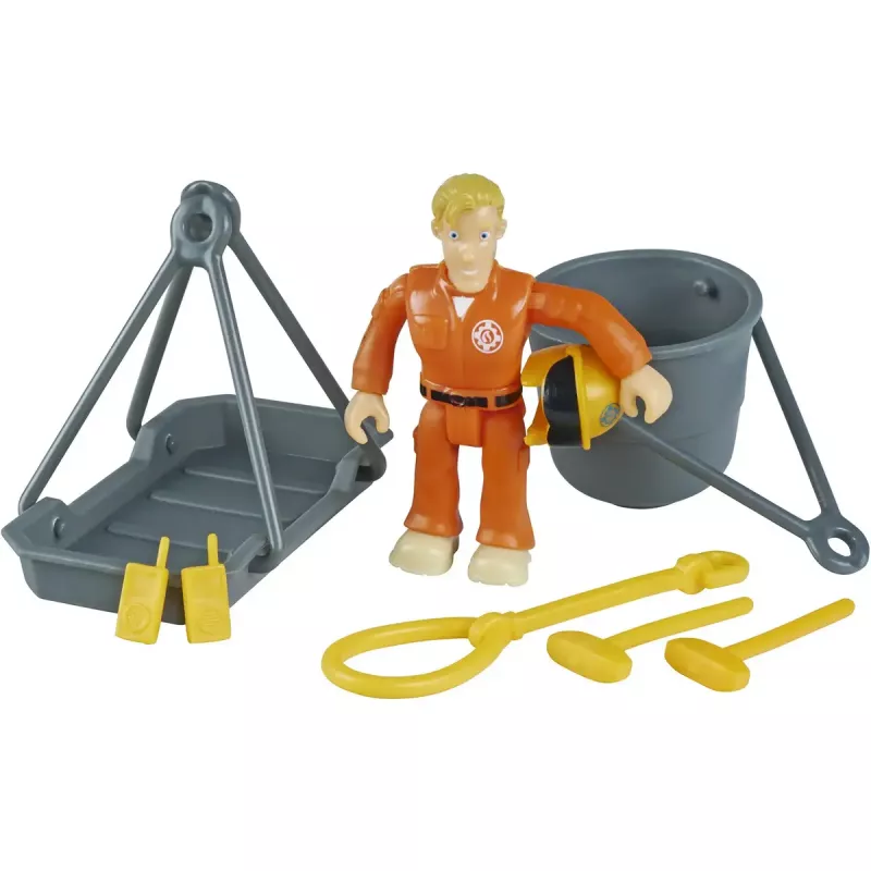 Helicóptero de brinquedo Simba-Dickie Fireman Sam Wallaby 2 Update – conjunto de veículo de brincar