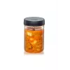 Recipiente de fermentação 1 L GEFU NATIVO G-15810, recipiente de vidro com tampa de fermentação para conservar e para fermentação láctica