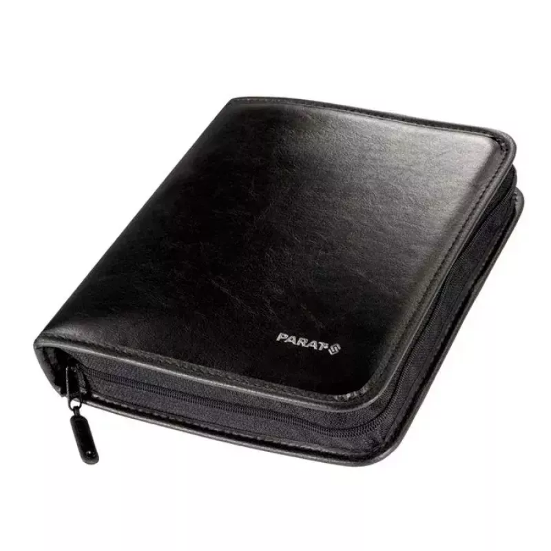Estojo de conjunto de ferramentas Parat 5650020061 preto couro sintético