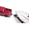 Siku Ford F150 com barco a motor kit de modelo de automóvel pré-montado 1:50