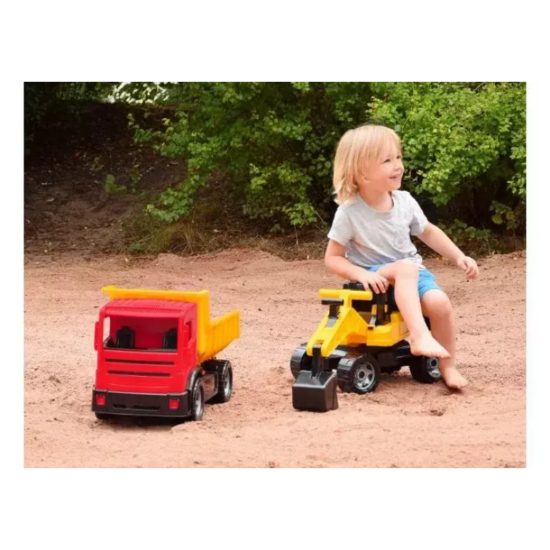 Camião basculante de brinquedo Lena ZL-02160, 61 cm versão robusta