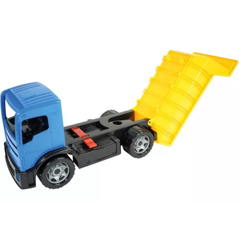 Camião Lena GIGA TRUCKS camião basculante azul vermelho sortido