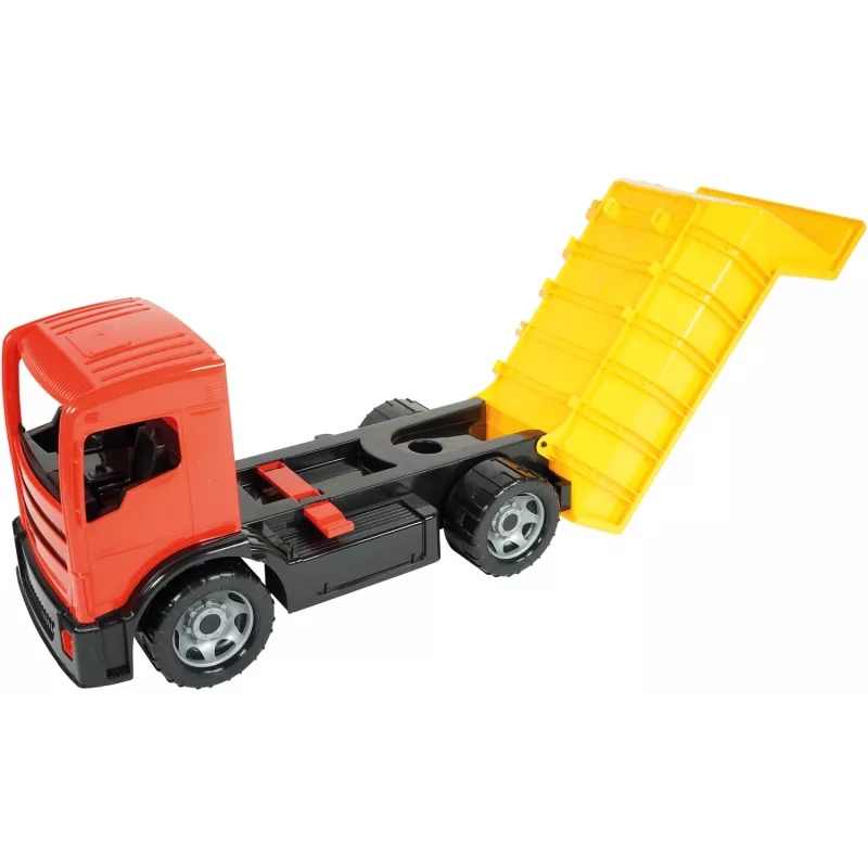 Camião Lena GIGA TRUCKS camião basculante azul vermelho sortido