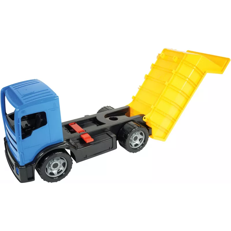 Camião Lena GIGA TRUCKS camião basculante azul vermelho sortido