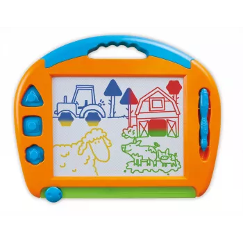 Quadro de desenho magnético para crianças Simm Spielwaren Colour magic quadro de desenho grande