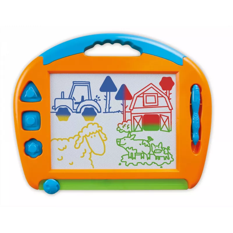 Quadro de desenho magnético para crianças Simm Spielwaren Colour magic quadro de desenho grande