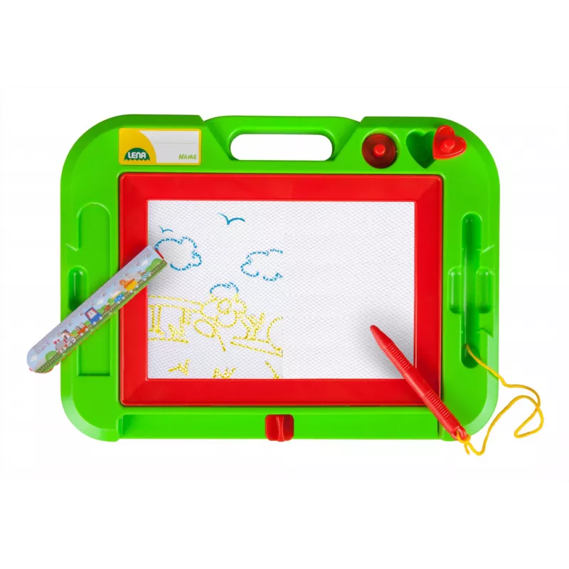 Quadro magnético para crianças Simm Spielwaren Colour magic quadro magnético pequeno
