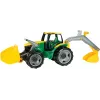 Trator Lena GIGA TRUCKS ZL-02080 com carregador frontal e escavadora