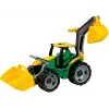 Trator Lena GIGA TRUCKS ZL-02080 com carregador frontal e escavadora