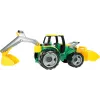 Trator Lena GIGA TRUCKS ZL-02080 com carregador frontal e escavadora