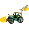 Trator Lena GIGA TRUCKS ZL-02080 com carregador frontal e escavadora