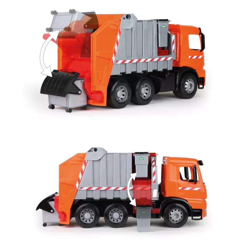 Lena GIGA TRUCKS camião do lixo Arocs com autocolantes