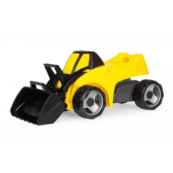 Carregadora Lena GIGA TRUCKS 02145 plástico aço preto amarelo