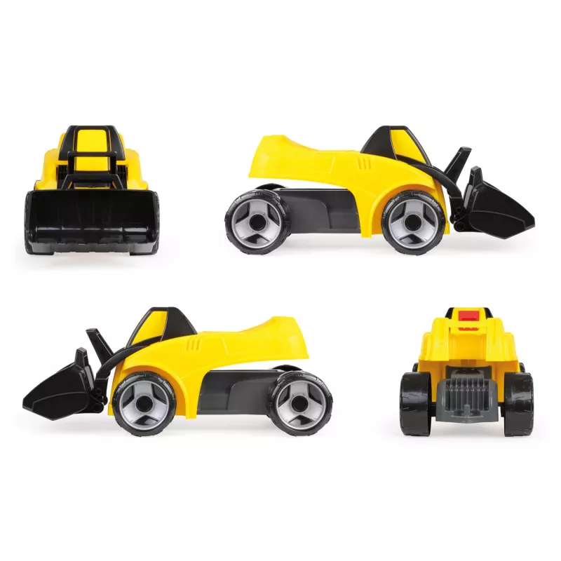 Carregadora Lena GIGA TRUCKS 02145 plástico aço preto amarelo
