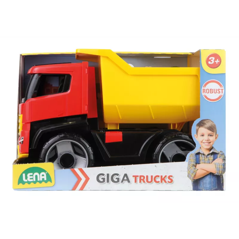 Camião basculante Lena GIGA TRUCKS Titan, camião, 3 ano(s), plástico, multicolorido
