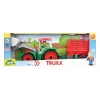 Trator de brincar com atrelado de feno Lena Truxx 04428 embalagem aberta – conjunto de brincar em plástico