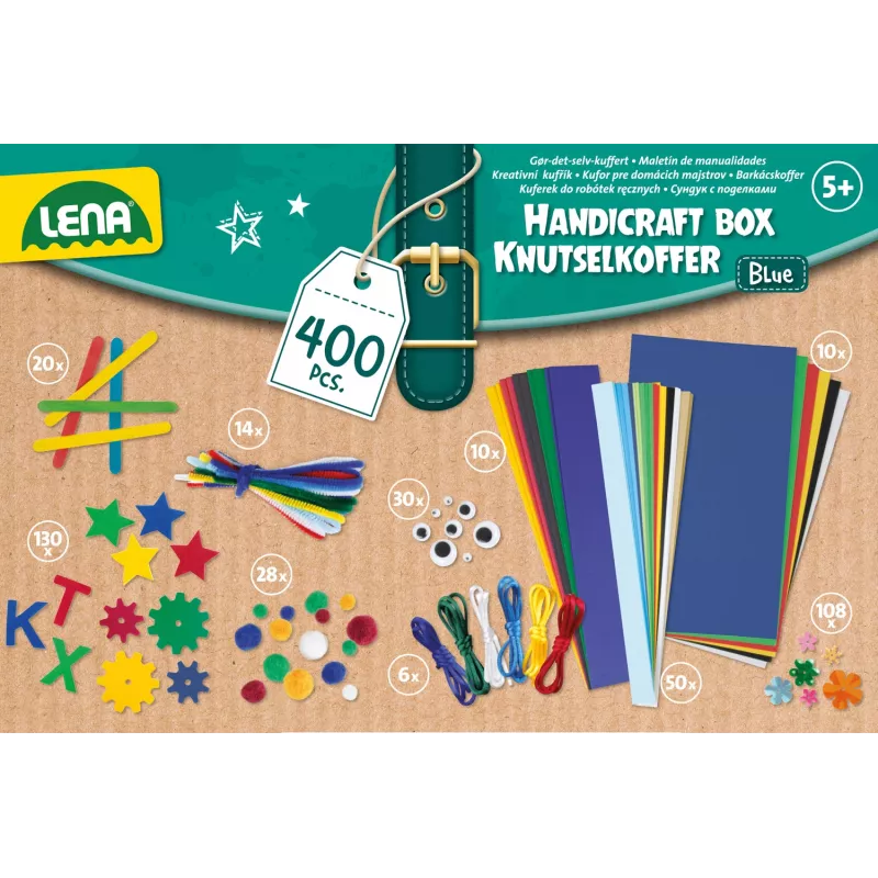 Conjunto de trabalhos manuais para crianças Lena SM42715 multicolorido a partir dos 5 anos