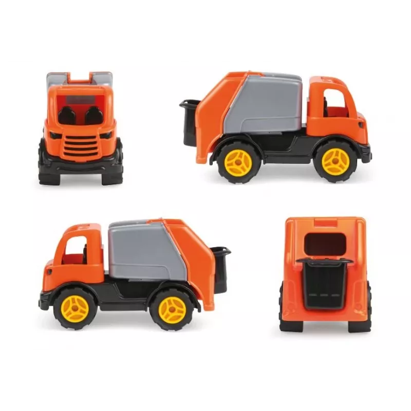 Veículo de brincar camião do lixo Lena 01264 — brinquedo infantil em metal e plástico, multicolorido, a partir dos 1,5 anos