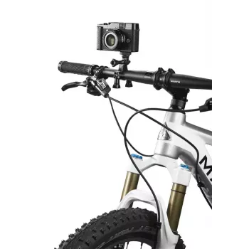 Cullmann Cross CX126 preto rosca de 1/4 de polegada compatível com GoPro