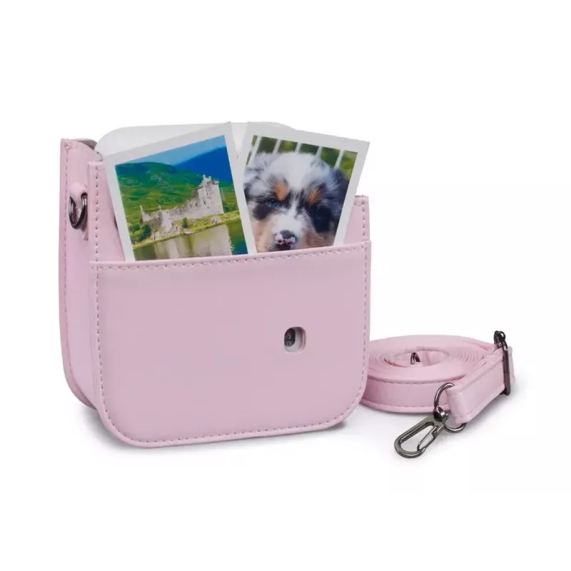 Capa Cullmann RIO Fit 120 rosa Fujifilm Instax mini 12
