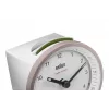 Despertador de quartzo Braun BC07 rosa, branco