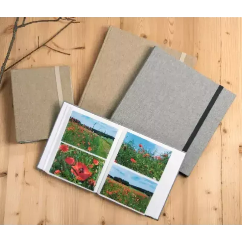 Álbum de fotografias Hama Tessuto bege 240 folhas 10 x 15
