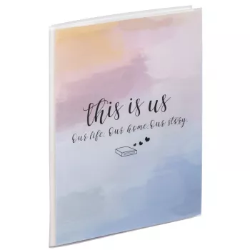Álbum de fotografias Hama Shine multicolor 80 folhas 175x220 mm