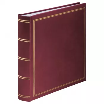 Álbum de fotografias Hama London vermelho 80 folhas 10 x 15 capa dura