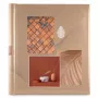 Hama Singo II álbum de fotografias autoadesivo, 28x31 cm, 20 páginas brancas, terracota (00007638)