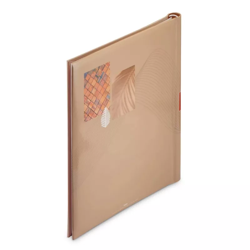 Hama Singo II álbum de fotografias autoadesivo, 28x31 cm, 20 páginas brancas, terracota (00007638)