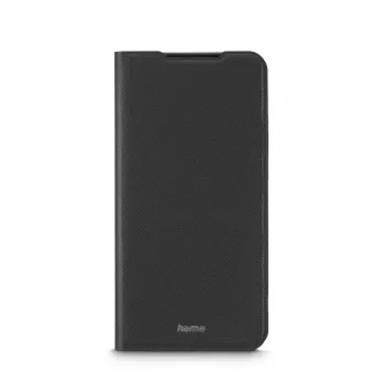 Capa tipo carteira HAMA para telemóvel para ecrãs de 17 cm (6,7 polegadas) — compatível com Samsung Galaxy S26+, preto, 2 compartimentos para cartões, suporte de mesa