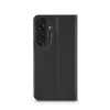 Capa tipo carteira HAMA para telemóvel para ecrãs de 17 cm (6,7 polegadas) — compatível com Samsung Galaxy S26+, preto, 2 compartimentos para cartões, suporte de mesa