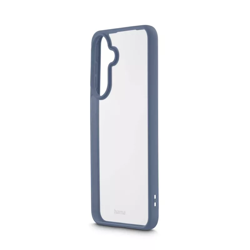 Capa para telemóvel HAMA Frame Protect para Samsung Galaxy A57 5G, 17 cm (6,7 polegadas), azul transparente