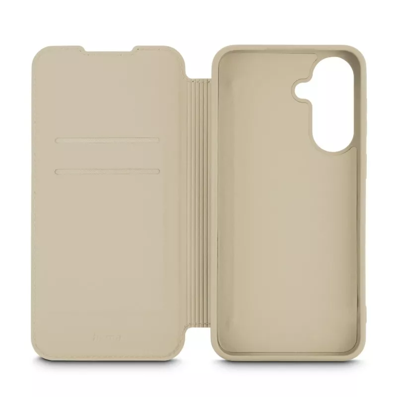 Capa para telemóvel HAMA para Samsung A37 5G, modelo 80393, bege, capa de proteção