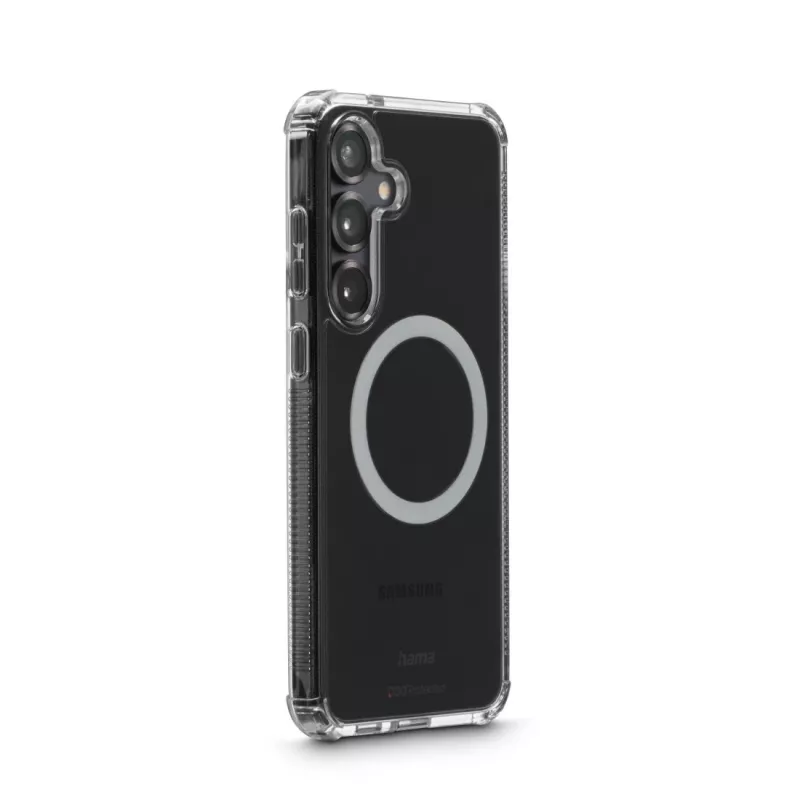 Capa para telemóvel HAMA Extreme Protect para Samsung Galaxy S25 FE, 17 cm (6,7 polegadas), transparente