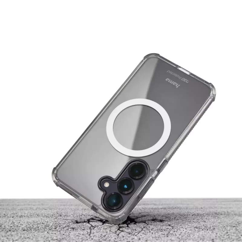 Capa para telemóvel HAMA Extreme Protect para Samsung Galaxy S25 FE, 17 cm (6,7 polegadas), transparente