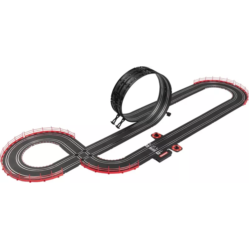 Conjunto de slot car CARRERA GO!!! pista de corrida Formula Free Racing sem fios 20062581