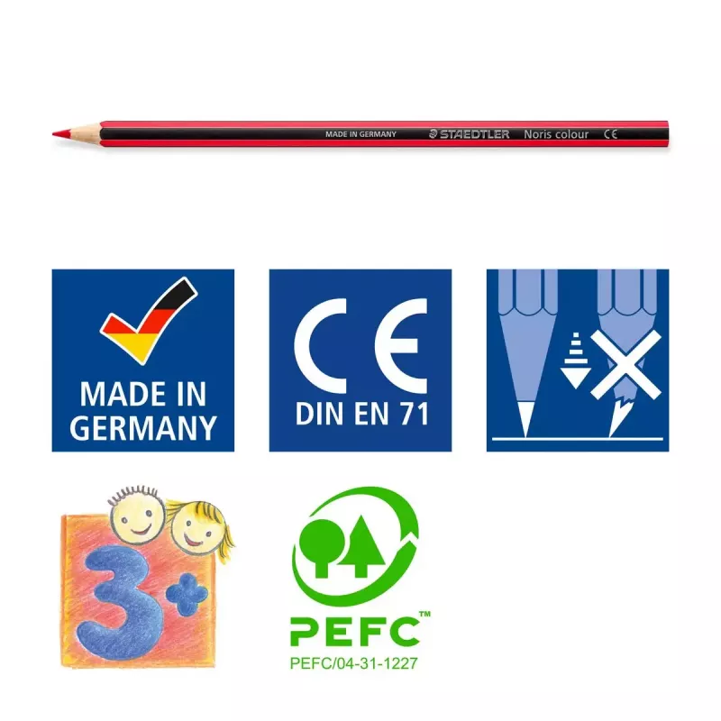Lápis de cor Staedtler 185 SET9 Alemanha