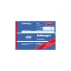 Bloco de recibos Herlitz 7876147 A6 80 folhas