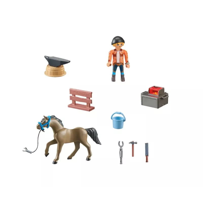 Conjunto de brincar Quinta Playmobil 71357 multicolor para idade 5-12