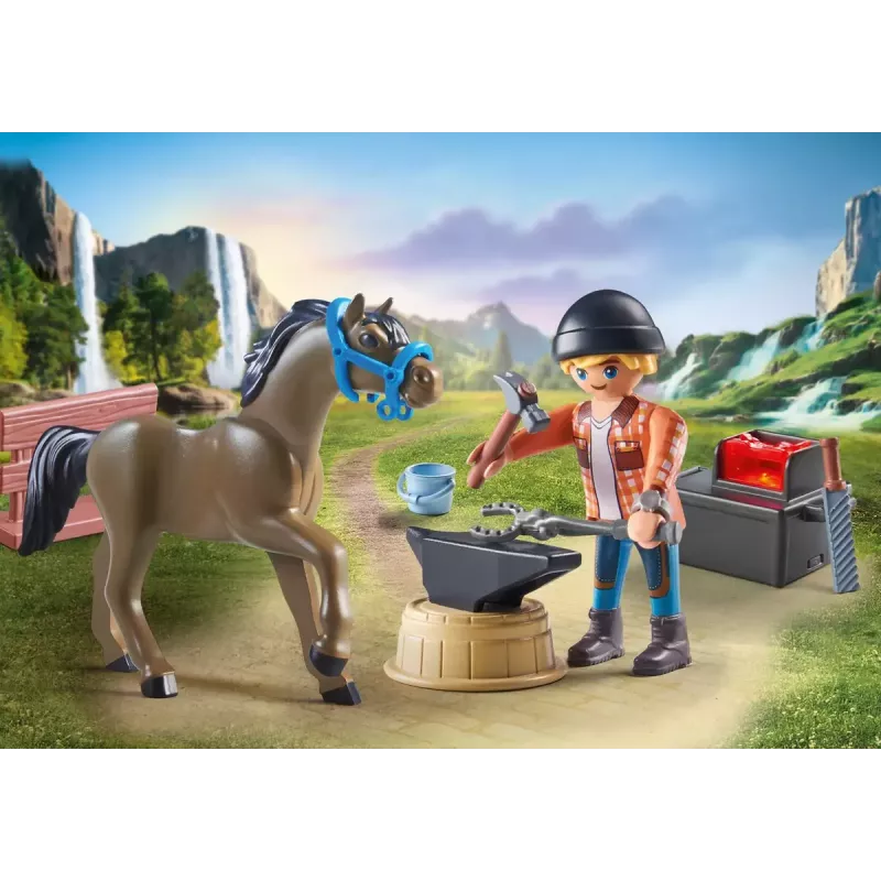 Conjunto de brincar Quinta Playmobil 71357 multicolor para idade 5-12